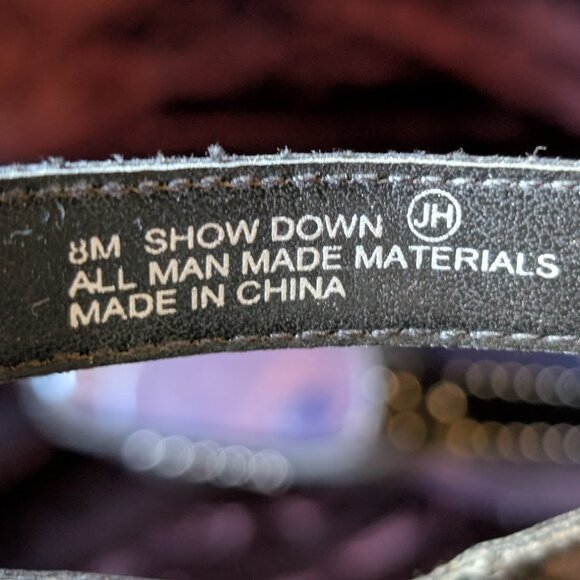 NEW Studded Gladiator Sandals, sz 8, Caged, Aerosoles - Picture 10 of 15